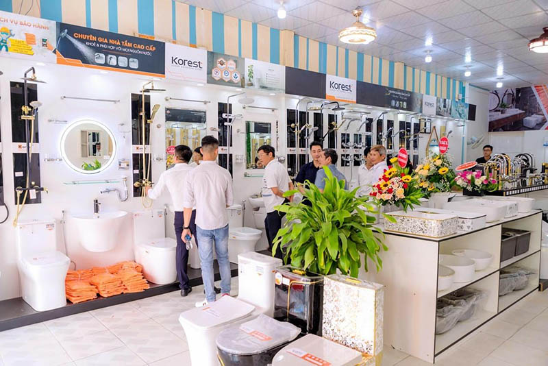 Showroom thiết bị vệ sinh Casa Milano